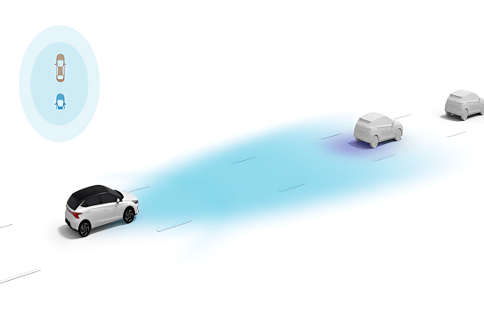 Alerte de départ du véhicule précédent (LVDA).